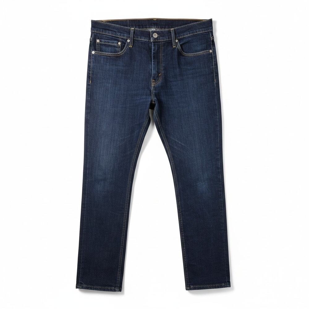 Levis Mens 511 Slim Fit Jeans Dark Hollow 33x30 Heritage Minimalist Rocker Work